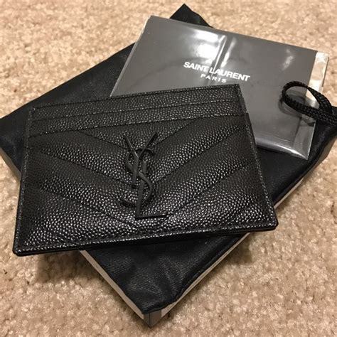 fake ysl wallet mens|YSL card holder for men.